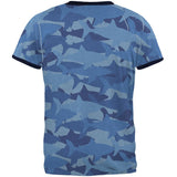 Great White Shark Camo Men's Soft T-Shirt