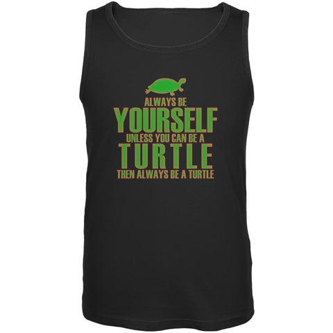 Always Be Yourself Turtle Mens Tank Top
