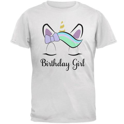 Birthday Girl Unicorn Mens T Shirt