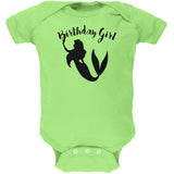 Birthday Girl Mermaid Soft Baby One Piece