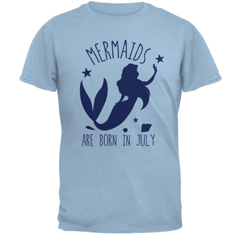 Mermaids Are Born In July Mens T Shirt