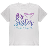 Big Sister Mermaid Tail Ocean Youth T Shirt