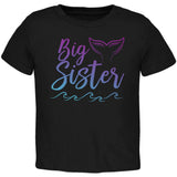 Big Sister Mermaid Tail Ocean Toddler T Shirt