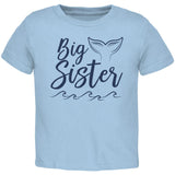 Big Sister Mermaid Tail Ocean Toddler T Shirt
