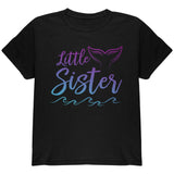 Little Sister Mermaid Tail Ocean Youth T Shirt