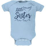 Little Sister Mermaid Tail Ocean Soft Baby One Piece