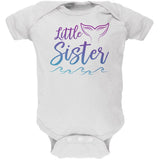 Little Sister Mermaid Tail Ocean Soft Baby One Piece