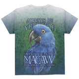 Always Be Yourself Unless Blue Hyacinth All Over Youth T Shirt
