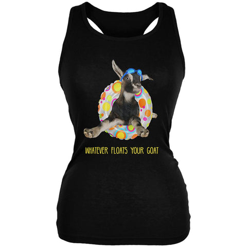 Whatever Floats your Goat Boat Juniors Soft Tank Top