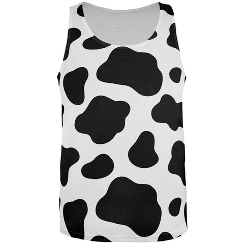 Cow Pattern Costume All Over Mens Tank Top