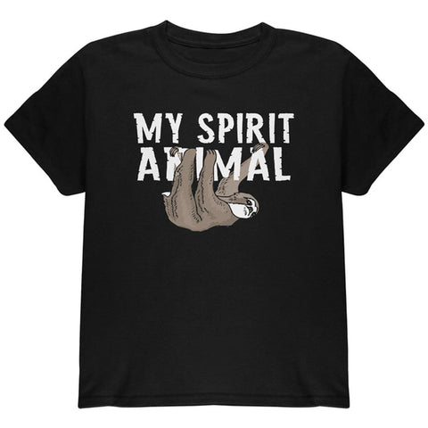 Sloth is My Spirit Animal Youth T Shirt