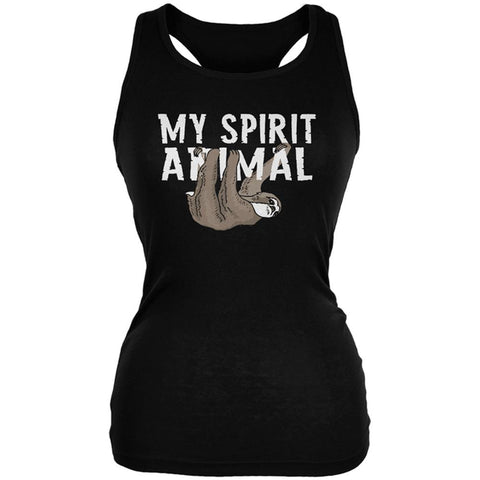 Sloth is My Spirit Animal Juniors Soft Tank Top