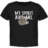 Sloth is My Spirit Animal Toddler T Shirt