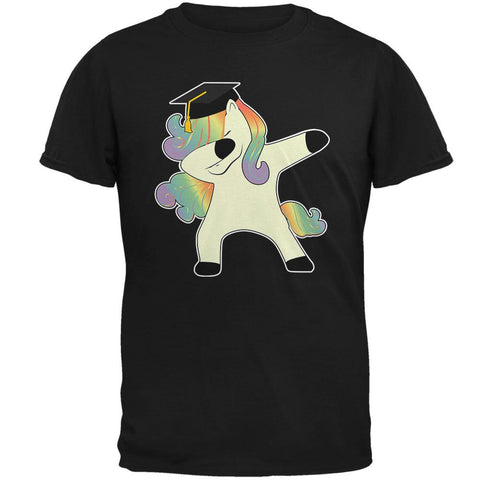 Dabbing Unicorn Graduate Mens T Shirt