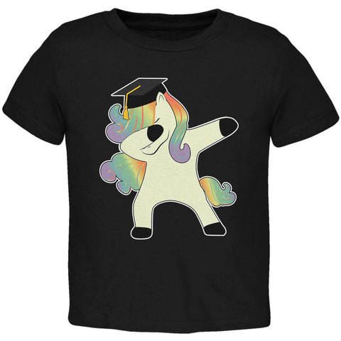 Dabbing Unicorn Graduate Toddler T Shirt