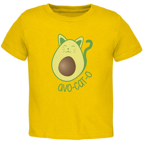 Cinco De Mayo Avocado Cat Avocato Toddler T Shirt
