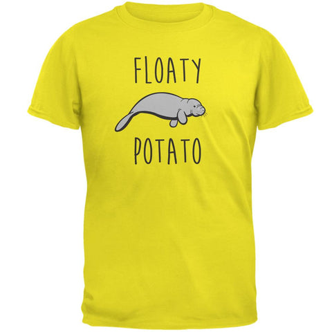 Floaty Potato Manatee Mens T Shirt