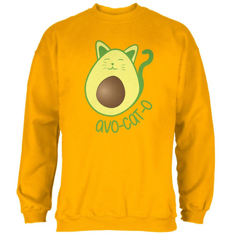 Cinco De Mayo Avocado Cat Mens Sweatshirt