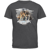 Nordic Wolves of Winter Mens T Shirt