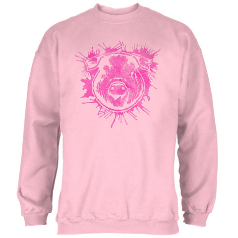 Piggy Pretty in Pink Mens Sweatshirt