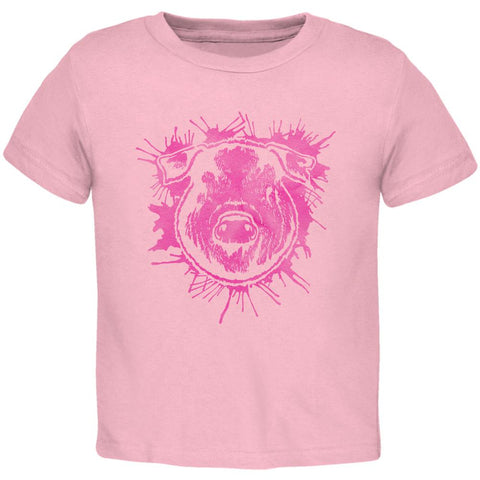 Piggy Pretty in Pink Toddler T Shirt