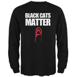 Black Cats Matter Mens Long Sleeve T Shirt