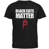 Black Cats Matter Mens T Shirt front view