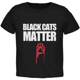 Black Cats Matter Toddler T Shirt  front view