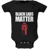 Black Labs Matter Soft Baby One Piece