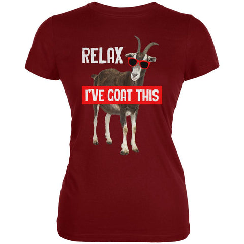 Relax I've Goat Got This Juniors Soft T Shirt