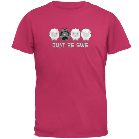 Just Be You Ewe Black Sheep Mens T Shirt