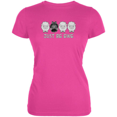 Just Be You Ewe Black Sheep Juniors Soft T Shirt