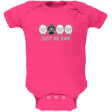 Just Be You Ewe Black Sheep Soft Baby One Piece