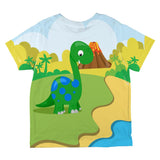 My Little Dinosaur All Over Toddler T Shirt