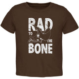 Dinosaur Triceratops Rad to the Bone Toddler T Shirt