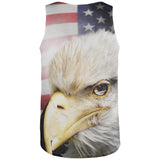 4th of July American Bald Eagle Eye Flag All Over Mens Tank Top