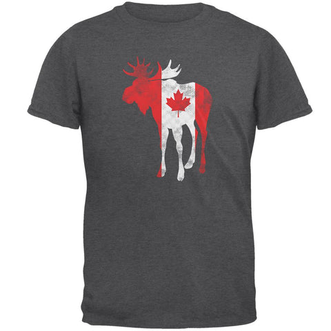 Great Canadian Moose Halftone Mens T Shirt