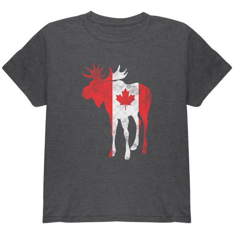Great Canadian Moose Halftone Youth T Shirt