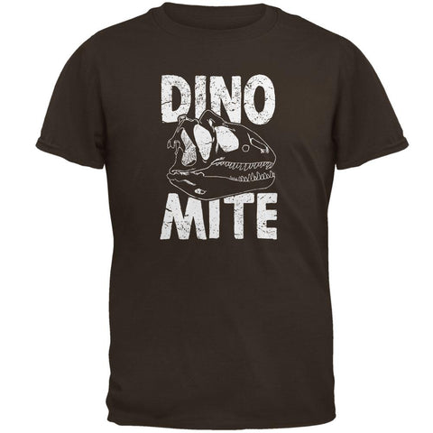 Dinosaur T-Rex DINO-MITE Dynamite Mens T Shirt