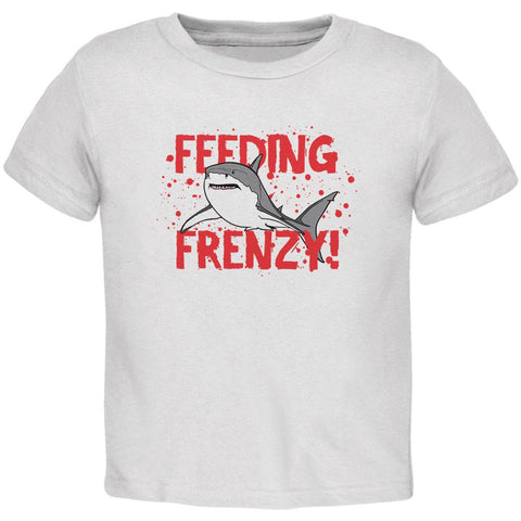 Shark Bloody Feeding Frenzy Toddler T Shirt