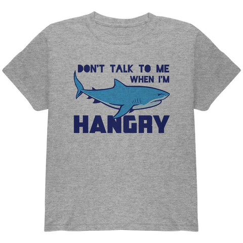 Shark Sharks Don't Talk to me Hangry Youth T Shirt