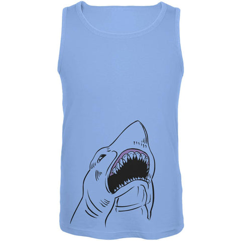 Peeking Shark Mens Tank Top