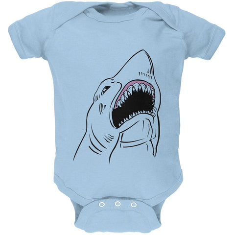 Peeking Shark Soft Baby One Piece