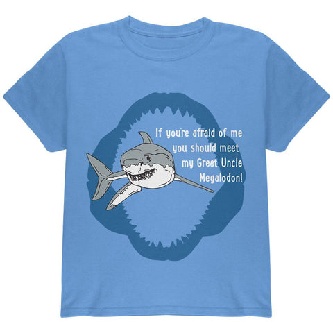 Shark Great White Great Uncle Megalodon Youth T Shirt