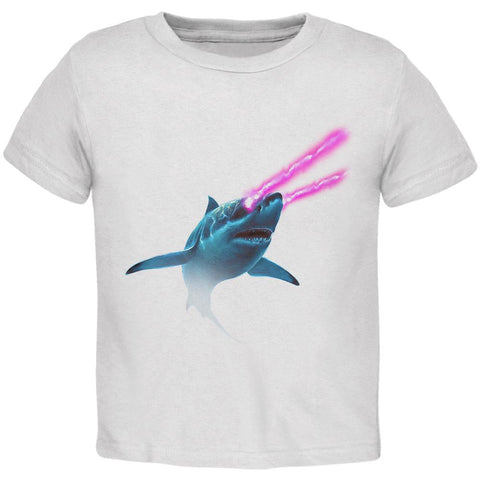 Galaxy Shark Great White Laser Beams Toddler T Shirt