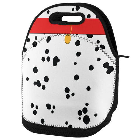 Dog Dalmatian Red Collar Lunch Tote Bag
