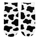 Cow Pattern Costume All Over Toddler Ankle Socks