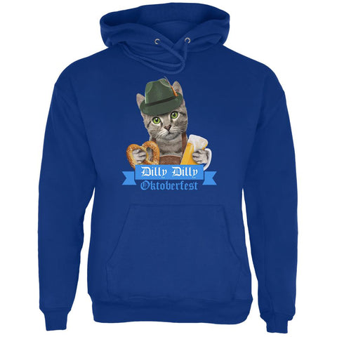 Dilly Dilly Oktoberfest Funny Cat Mens Hoodie