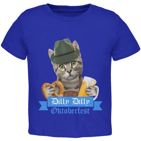 Dilly Dilly Oktoberfest Funny Cat Toddler T Shirt