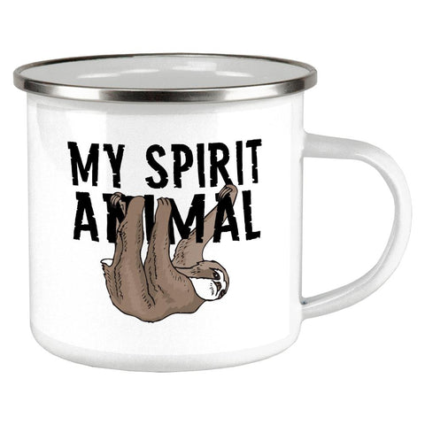 Sloth My Spirit Animal Camp Cup